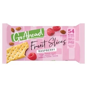 Go Ahead Raspberry Crispy Fruit Slices 4pk 22×4