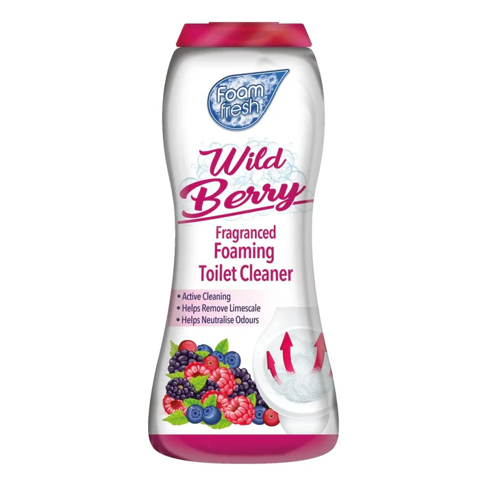 Duzzit Foam Fresh Toilet Cleaner 370G Wild Berry