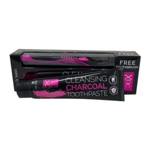 XOC Charcoal Toothpaste 100ml + Toothbrush