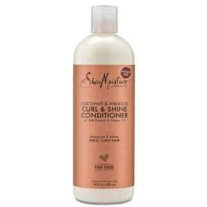 Shea Moisture Coconut Hibiscus Cond Curl + Shine 12 Piece 16 Fl. Oz.
